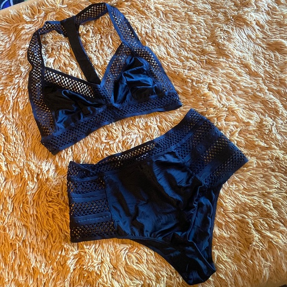 Rehab Other - Black rave/swim set